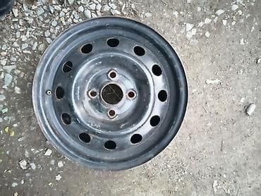 9 5j: Железные Диски R 14 Kia, 1 шт, отверстий - 4 — 1