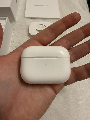 cd changer: Беспроводные вакуумные наушники, Apple, AirPods Pro, Б/у — 6