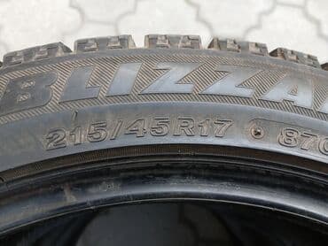 бу шины бишкек: Шины 215 / 45 / R 17, Зима, Б/у, Комплект, Легковые, Япония, Bridgestone — 12
