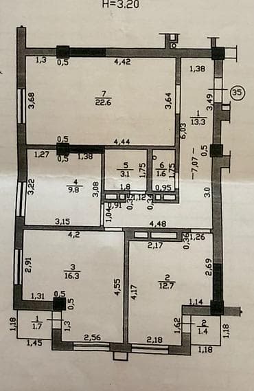 продаю люкс квартиры тц аларча: 3 комнаты, 101 м², Элитка, 10 этаж, Евроремонт — 10