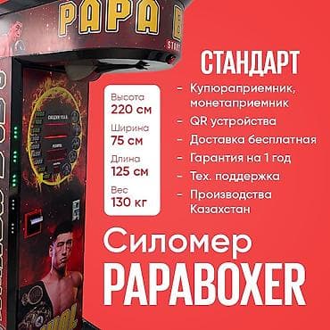 Силомер аппарат от Papa Boxer – готовый бизнес под ключ!