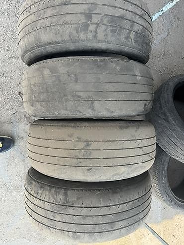 w210 55: Шины 215 / 55 / R 17, Лето, Б/у, Комплект, Легковые, Yokohama — 2