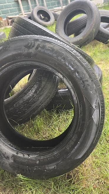 Шины 205 / 65 / R 15, Лето, Б/у, Комплект, Легковые, Hankook