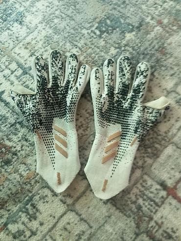 простой велосипед: Вратарские перчатки Adidas Predator (лонгкат/без застёжки) - Размер — 2