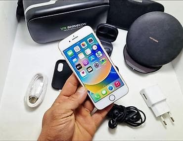 бу iphone 8: IPhone 8, Б/у, 64 ГБ, Золотой, Наушники, 76 % — 6