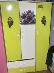 шкаф офисный стол: Спальный гарнитур, Б/у, Шкаф, Другая страна производитель, МДФ, Самовывоз, цвет - Белый — 14