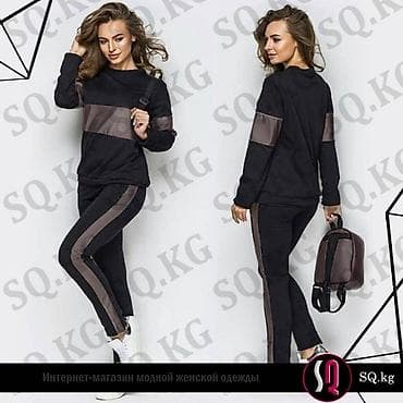 mi bend 4: Комбинированный спортивный костюм черного цвета Размер: 42-44 ☎️ +996 — 1