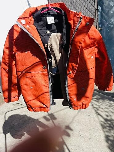 Детская демисезонная куртка с капюшоном - Размер: 2 (на ярлыке –