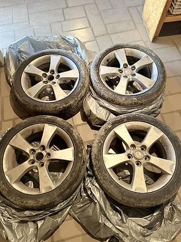 diska 13: Колеса в сборе 215 / 50 / R 17, Лето, Комплект, Легковые, Литые, отверстий - 5 — 1