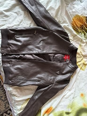 Мужская куртка, M, Guess, Новый, цвет - Коричневый