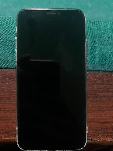 IPhone X, Б/у, 256 ГБ, Серебристый, Чехол, 100 %
