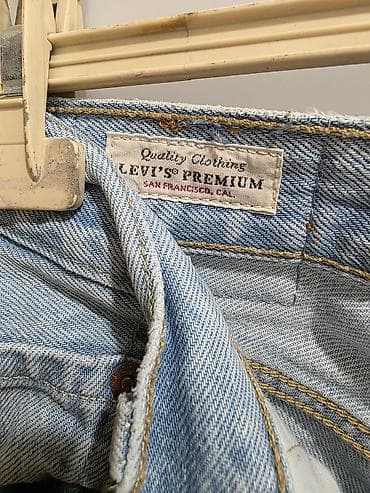 levis джинсы: Джинсы Levi’s Premium, светло‑голубой деним - Линейка: Levi’s Premium — 3