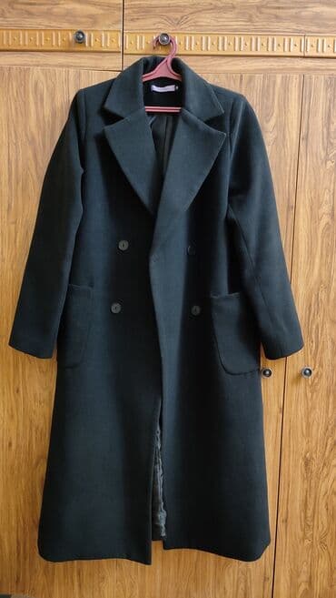 плащи от дождя: Пальто, Осень-весна, Драп, Длинная модель, 4XL — 1