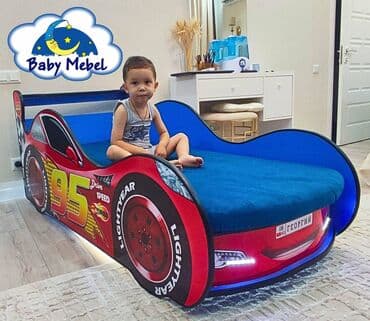 детские кровати фото: Детская односпальная кровать, Для девочки, Для мальчика, С матрасом, ДСП, Бесплатная доставка — 7