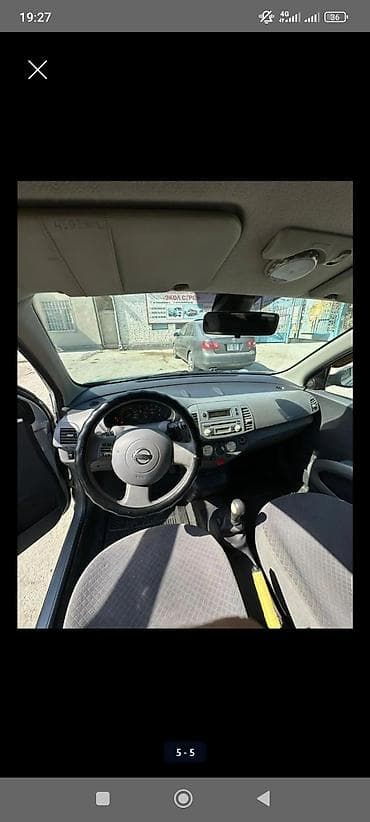 Nissan Micra: 2003 г., 1.5 л, Кол менен иштөөчү, Бензин, Хетчбек — 4
