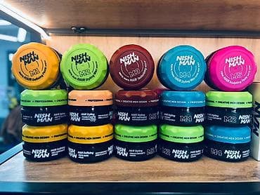 крем для волос: NISHMAN — профессиональная мужская косметика для укладки волос и ухода — 1