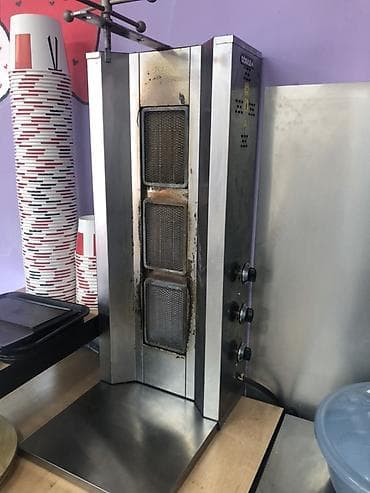 Гриль для шаурмы/донера (газовый, LPG) - Профессиональная