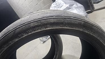 Шины: Шины 235 / 40 / R 19, Лето, Б/у, Пара, Barum — 5