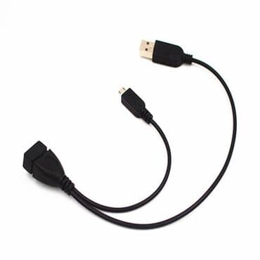переходник type c на usb: Кабель переходник OTG с разъемом Micro USB на USB (female), 30 см — 1