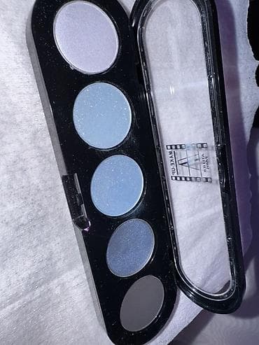 amber elixir: Палетка теней для век Ateier, T27, 5 оттенков в холодной гамме. - — 2