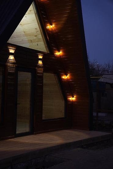 драгоценный камень: A-frame дом с панорамным остеклением. Строим А Фрейм | Барнхаус | — 8