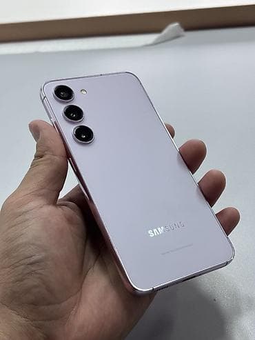 lg g3: Samsung Galaxy S23, Б/у, 256 ГБ, цвет - Фиолетовый, 1 SIM, eSIM — 5