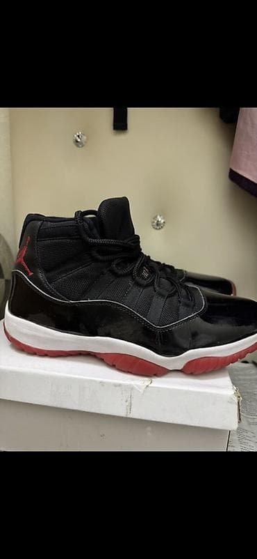 Мырзалардын бут кийими: Кроссовки Air Jordan 11 Retro “Bred” (арт. 37) - Размер: US 11 / UK — 4