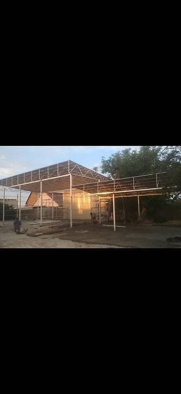 Чатыр, Бир кадам, Металл, Профнастил, Орнотуу