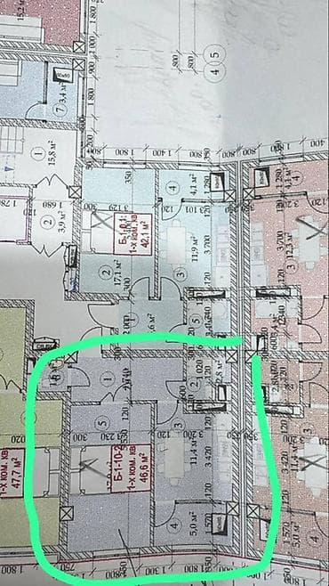 участок дача радуга: Строится, Элитка, 1 комната, 46 м² — 2