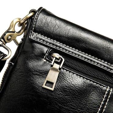 Москвич: Мужская классическая барсетка • Качество • Материал: эко кожа • — 3