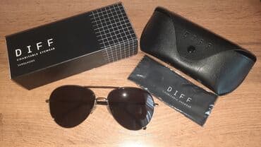 Чемоданы: Очки солнцезащитные DIFF Пилот ( новые оригинал ) — 1