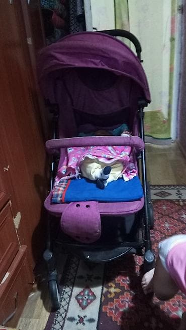 Коляска, цвет - Фиолетовый