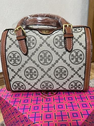 hoco y1: Классическая сумка, Tory Burch, Материал: Комбинированный материал, Жёсткая конструкция, Женские, Новый — 3