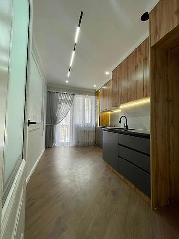 osh flat: 2 комнаты, 65 м², Технопарк Элитка, 9 этаж, Дизайнерский ремонт — 6
