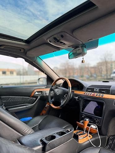 55 amg: Mercedes-Benz S-Class: 2001 г., 3.2 л, Автомат, Бензин, Седан — 8