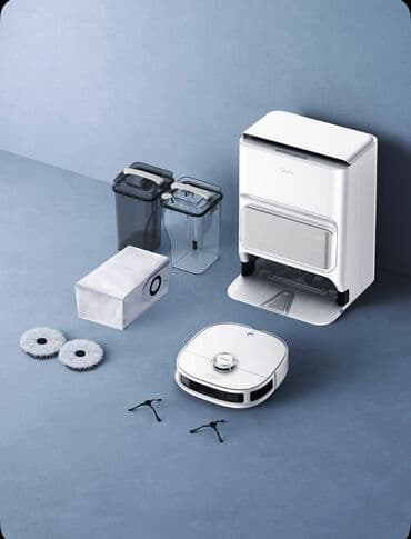 плесос мидеа: Робот-пылесос Влажная, Смешанная, Сухая, Wi-Fi, Составление плана помещения, Уборка по расписанию — 3