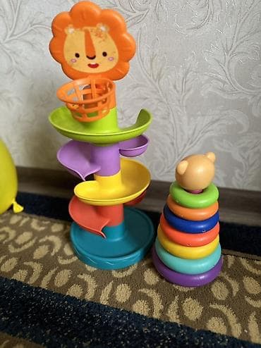 minecraft lego: Набор развивающих игрушек для малышей: - Пирамидка с 7 яркими — 3