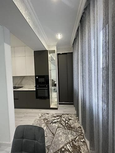 квартиры бишкек 1 комнатная: 1 комната, 43 м², Элитка, 3 этаж, Дизайнерский ремонт — 9