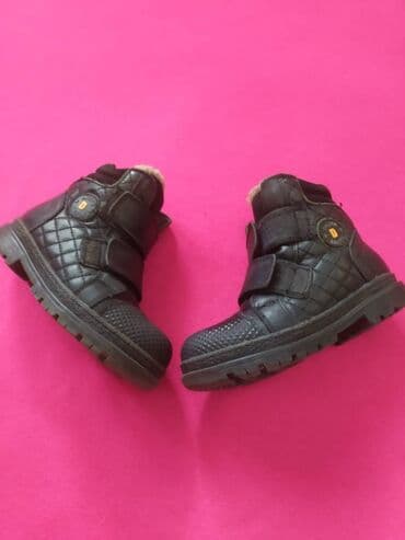 обувь для охоты: Ботинки детские 28 размер.Турция.Натуральная кожа,мех — 9