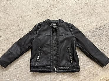 marvel legends: Детская кожаная курточка размер на 4-5 лет 110см — 1