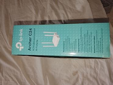 TP-Link Archer C24 — двухдиапазонный Wi‑Fi роутер AC750. Ключевые — 2