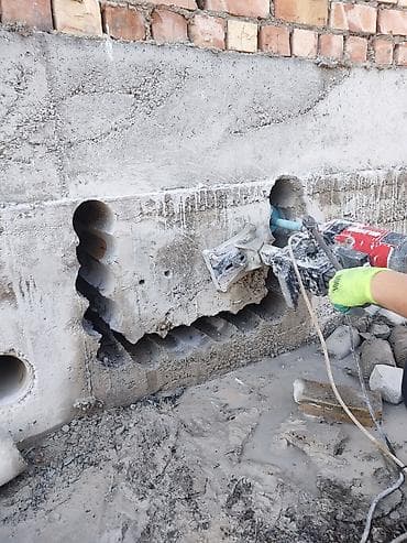 бур для ям: Алмазное бурение - Профессиональное алмазное сверление отверстий и — 2