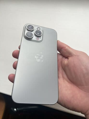 айфон 15 про макс цена бишкек цум: IPhone 15 Pro Max, Б/у, 256 ГБ, Natural Titanium, Зарядное устройство, Защитное стекло, Чехол, 88 % — 4