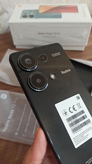 samsung galaxy g6: Redmi, Redmi Note 13 Pro, Новый, 512 ГБ, цвет - Черный, 2 SIM — 5