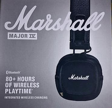 Наушник: Зымсыз кулакка кийилме кулакчындар, Marshall, Жаңы — 4