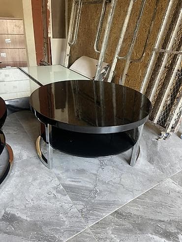 садовый стол: Новые Журнальные столики в современном стиле - Форма: круглая - — 3