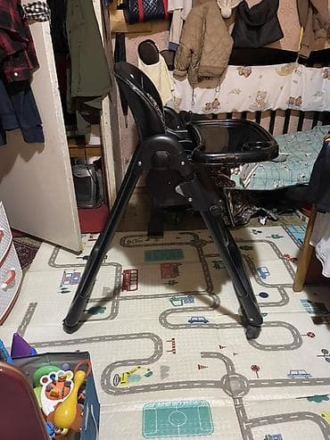 kidilo стульчик для кормления: Стульчик для кормления, Новый, Другой бренд, Пластик, Трансформер, цвет - Черный — 2