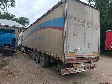Прицеп, Schmitz Cargobull, Шторный, от 12 т, Б/у