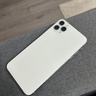 ipad mini 6: IPhone 11 Pro Max, Б/у, 256 ГБ, Серебристый, Защитное стекло, Чехол, 100 % — 1