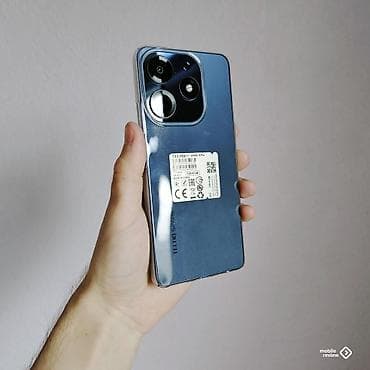 Tecno Spark 10 4G, Б/у, 128 ГБ, цвет - Серый, 2 SIM